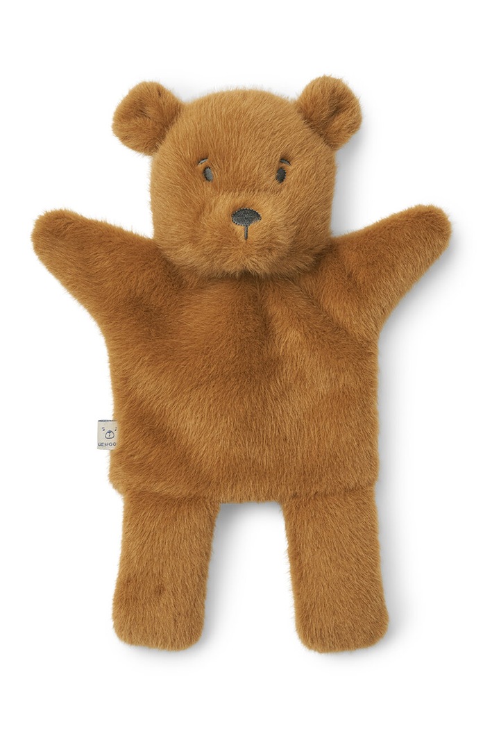 Кукла за ръка Liewood Honor Bear Hand Puppet За бебета кафяв LW19426
