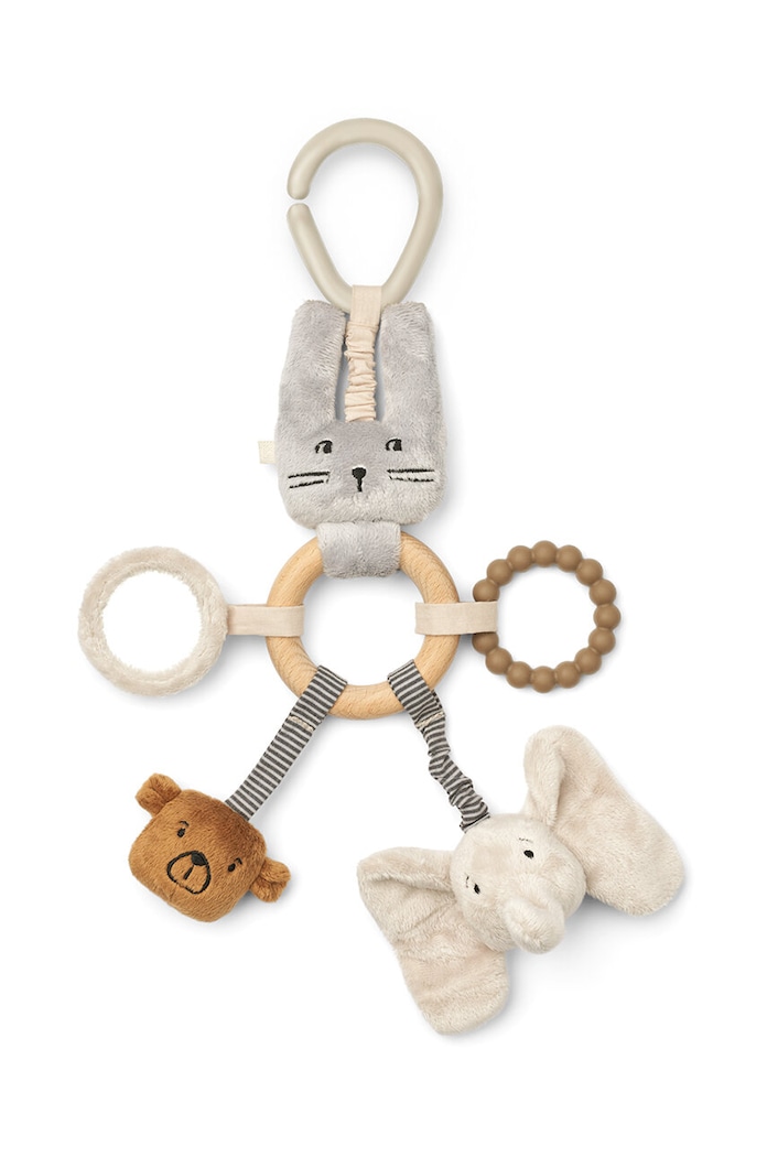 Liewood Κρεμαστό παιχνίδι μωρού Liewood Angie Classic Activity Toy μπεζ LW19498