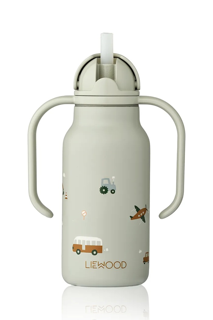 Termo fľaša pre deti Liewood Kimmie Water Bottle 250 ml LW19618 sivá AA00