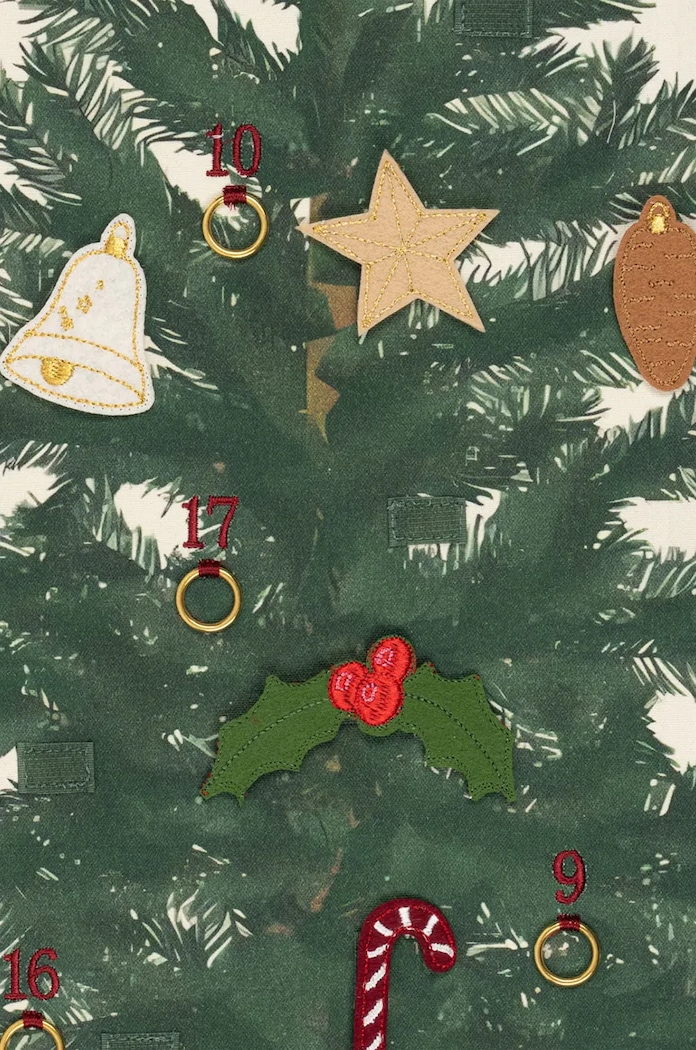Адвент календарь для детей Konges Sløjd CHRISTMAS CALENDAR DECORATION Konges Sløjd KS101923 бежевый