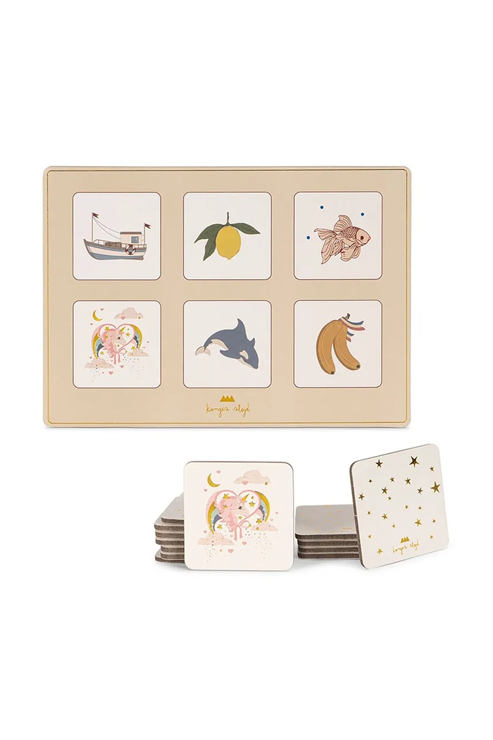 Παιχνίδι Konges Sløjd MY FIRST LOTTO FSC KS102066 μπεζ AW24