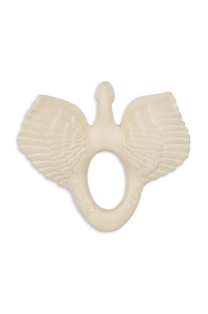 Κοριτσίστικα Βρεφική οδοντοφυΐα Konges Sløjd TEETHER SWAN KS102123 λευκό