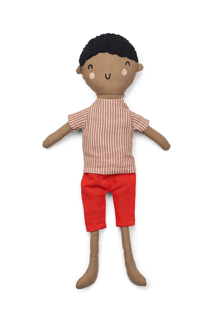 Dječja lutka Liewood Jaffer Doll crvena LW18350