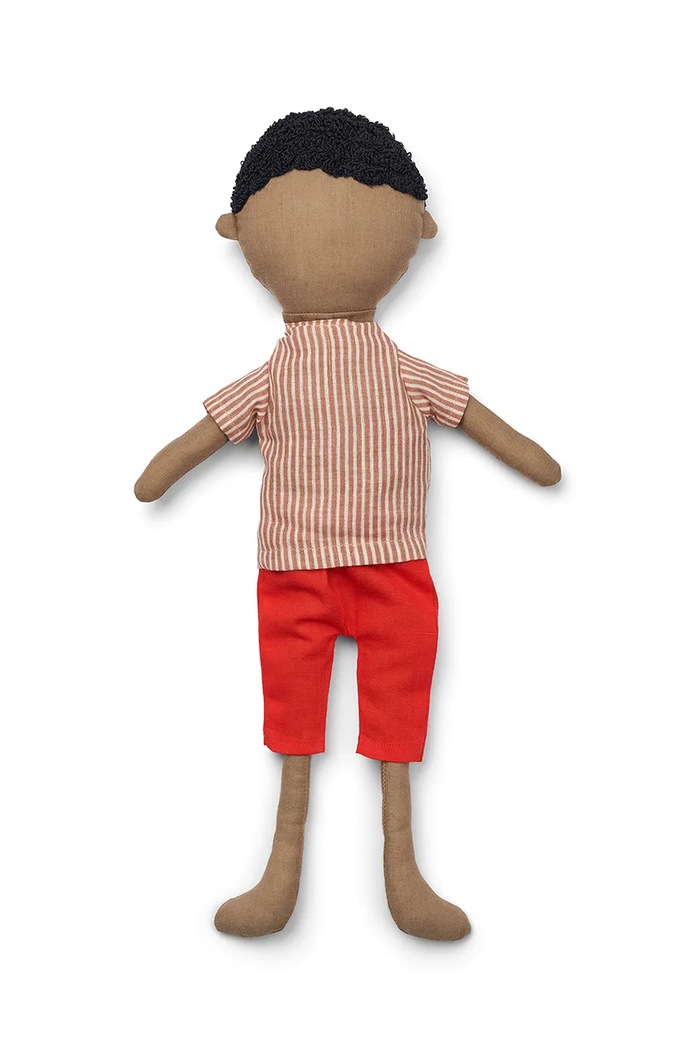 Dječja lutka Liewood Jaffer Doll LW18350 crvena AW24