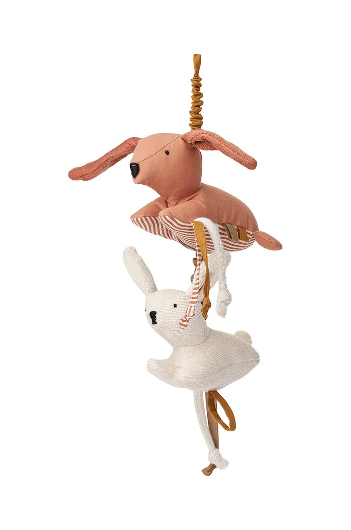 Дитяча карусель до ліжечка Liewood Walther Classic Baby Mobile Для немовлят рожевий LW18424