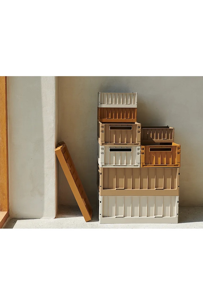 Chlapec Úložný box Liewood Weston Storage Box M 2-pack 2-pak LW14677 sivá