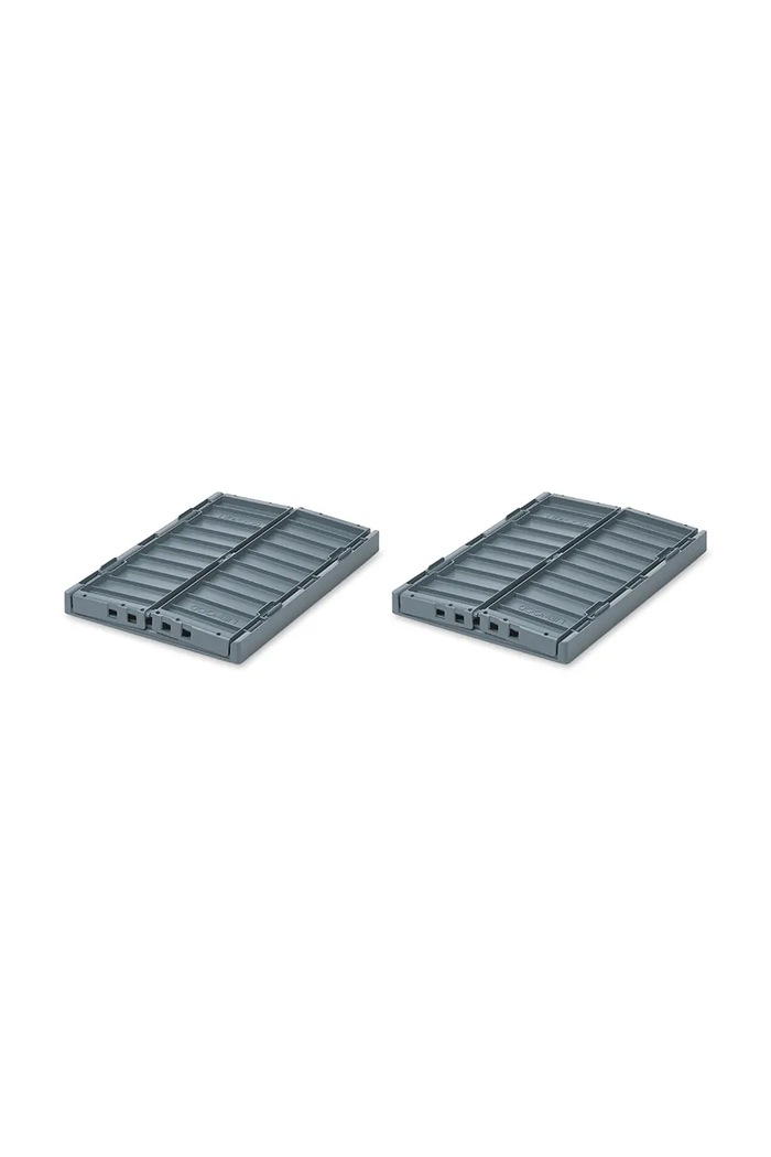Škatla za shranjevanje Liewood Weston Storage Box M 2-pack 2-pack LW14677 modra AW24
