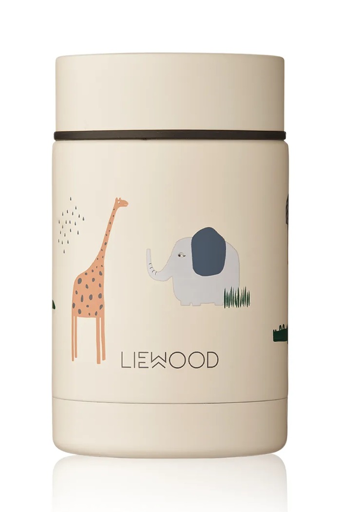 Δοχείο παιδικής τροφής Liewood Nadja Food Jar μπεζ LW20223