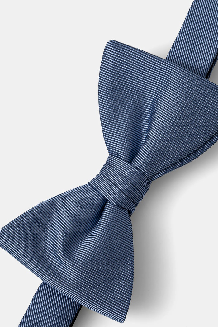 Копринена папийонка HUGO Bow tie dressy 50520667 син AW25