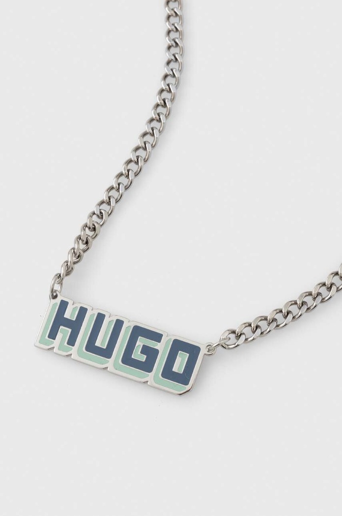 Náhrdelník HUGO 50519385 stříbrná AW24