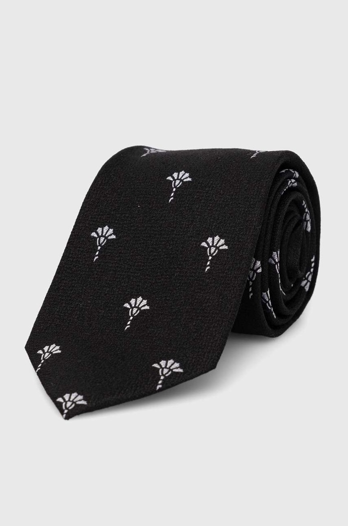 Joop! krawat jedwabny czarny 30044249