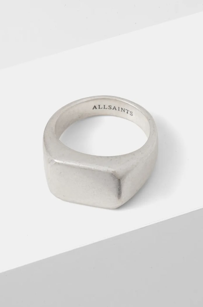 AllSaints pecsét ezüst 489716SLV041