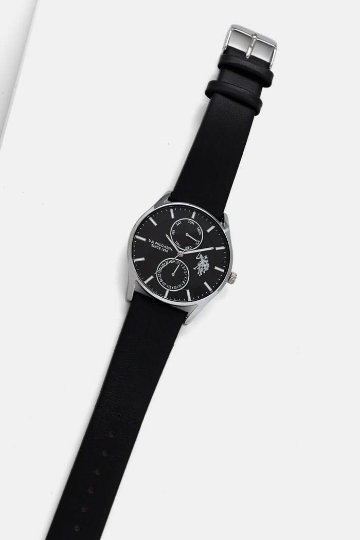 Dodatki Ura U.S. Polo Assn. HENRY USP4901ST črna