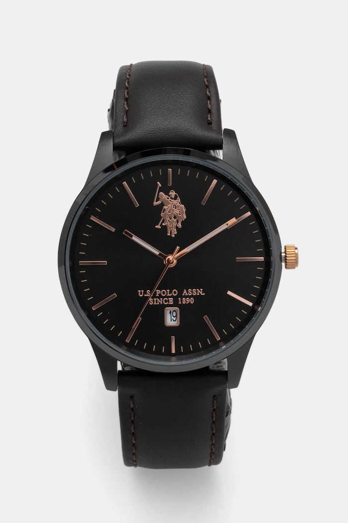 U.S. Polo Assn. zegarek OWEN brązowy USP4943BK