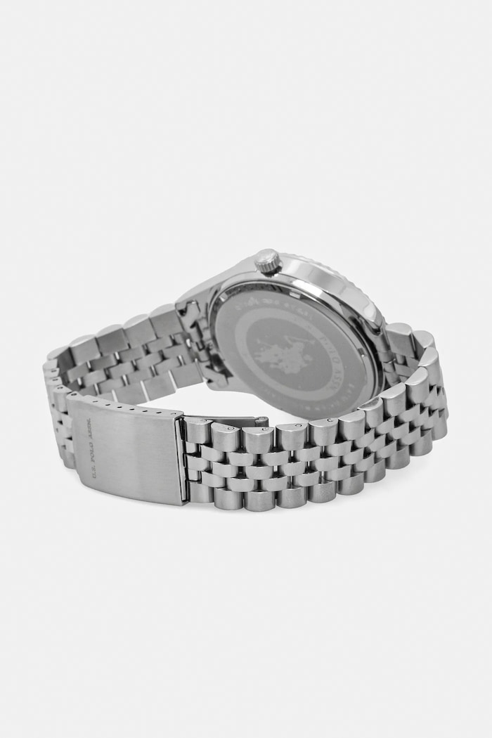 Akcesoria U.S. Polo Assn. zegarek DAMIAN USP4991BK srebrny