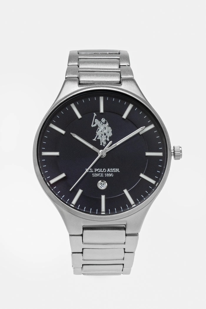 U.S. Polo Assn. zegarek JORDAN srebrny USP7181BL