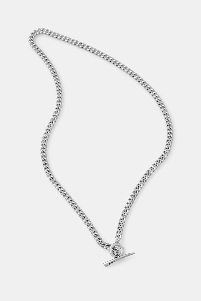 AllSaints colier argintiu 501867SLV041