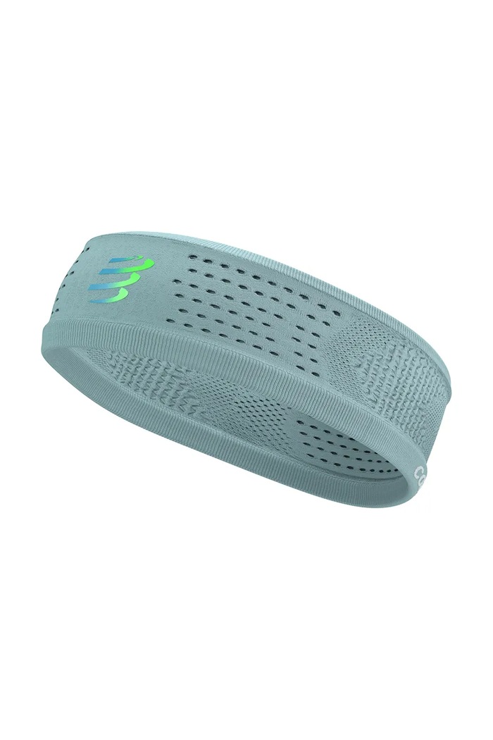 Compressport opaska na głowę On/Off turkusowy XBNU391