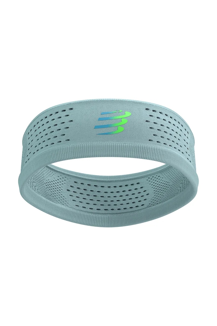Compressport opaska na głowę On/Off XBNU391 turkusowy SS26