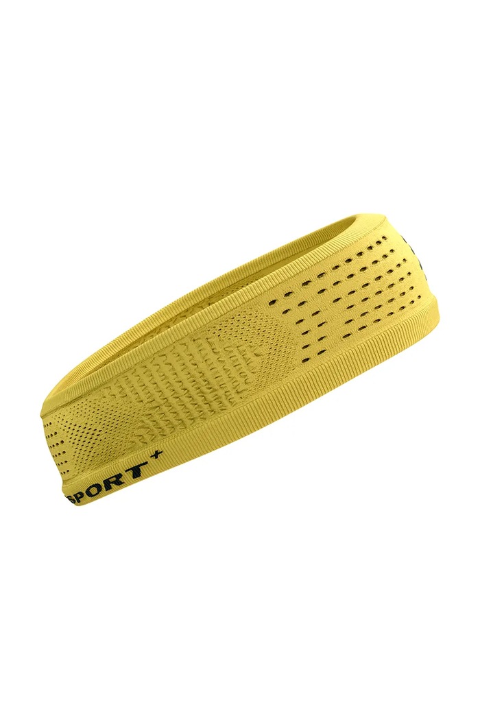 Compressport traka za glavu On/Off zlatna XBNU391