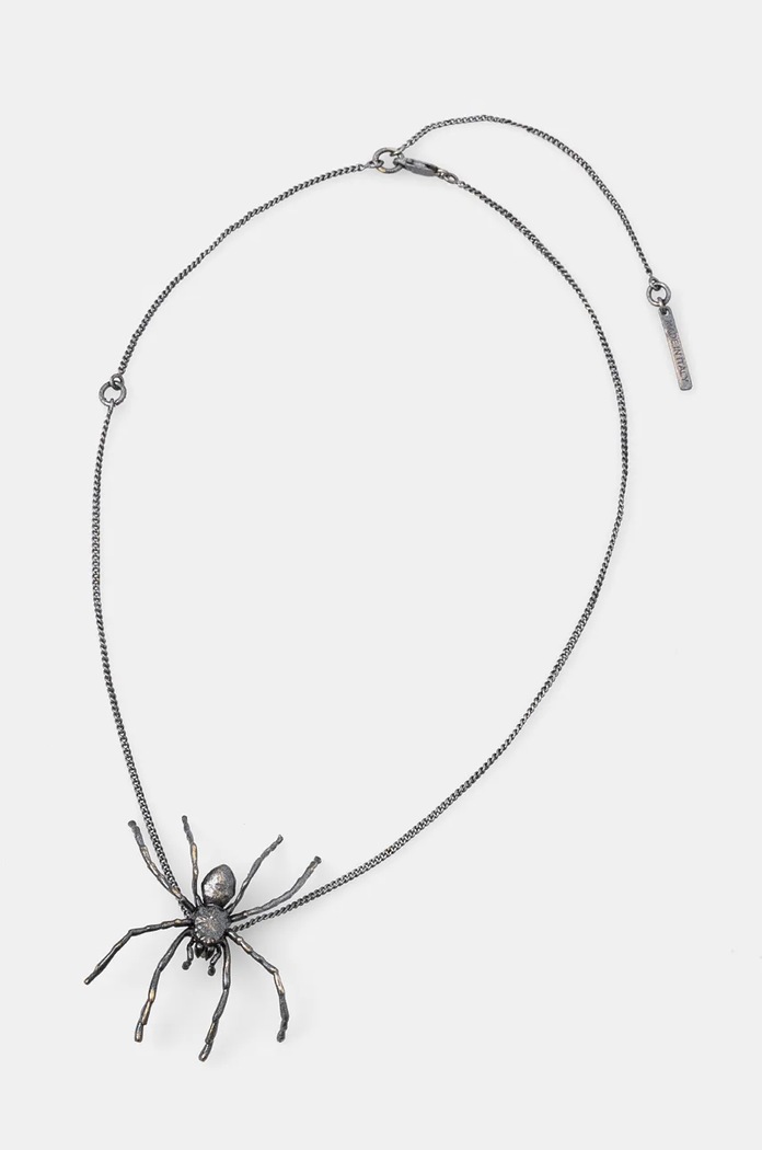 Y/Project colier SPIDER PENDANT Gift Box negru 640NE026