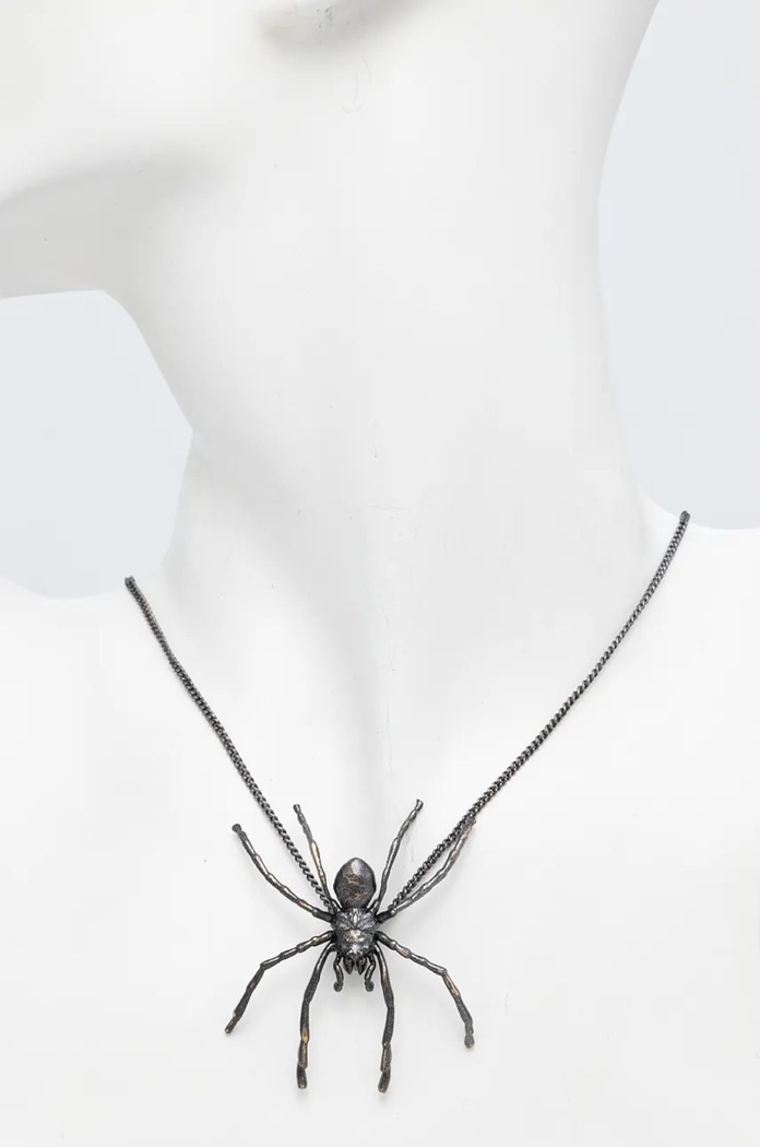 Y/Project colier SPIDER PENDANT 640NE026 negru