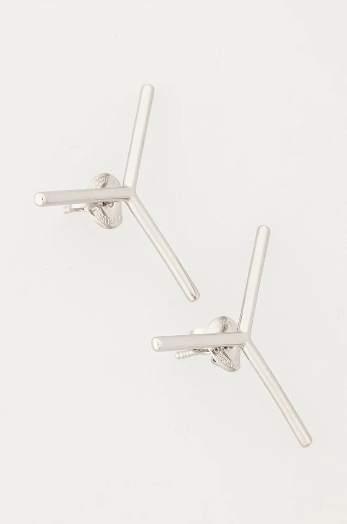 Y/Project cercei MINI Y EARRINGS 640EA001 argintiu AW24