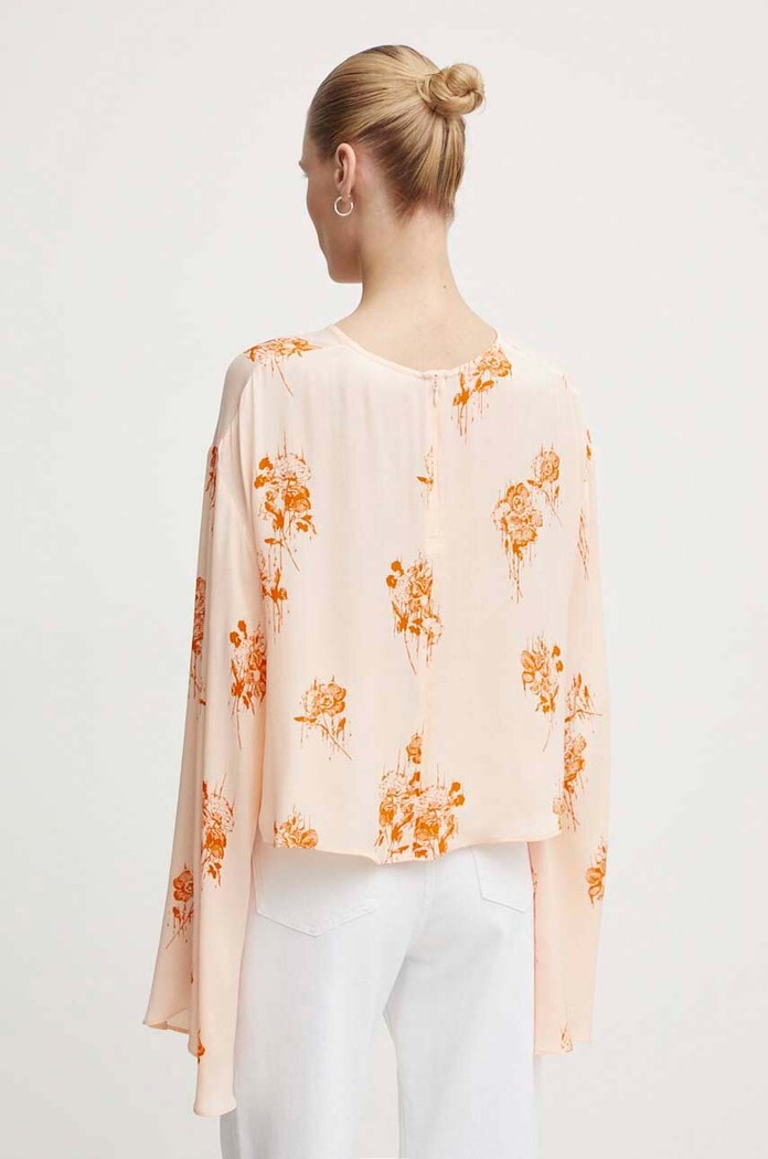 Odjeća Bluza Day Birger et Mikkelsen Becky - Falling Flowers DAY65243204 narančasta