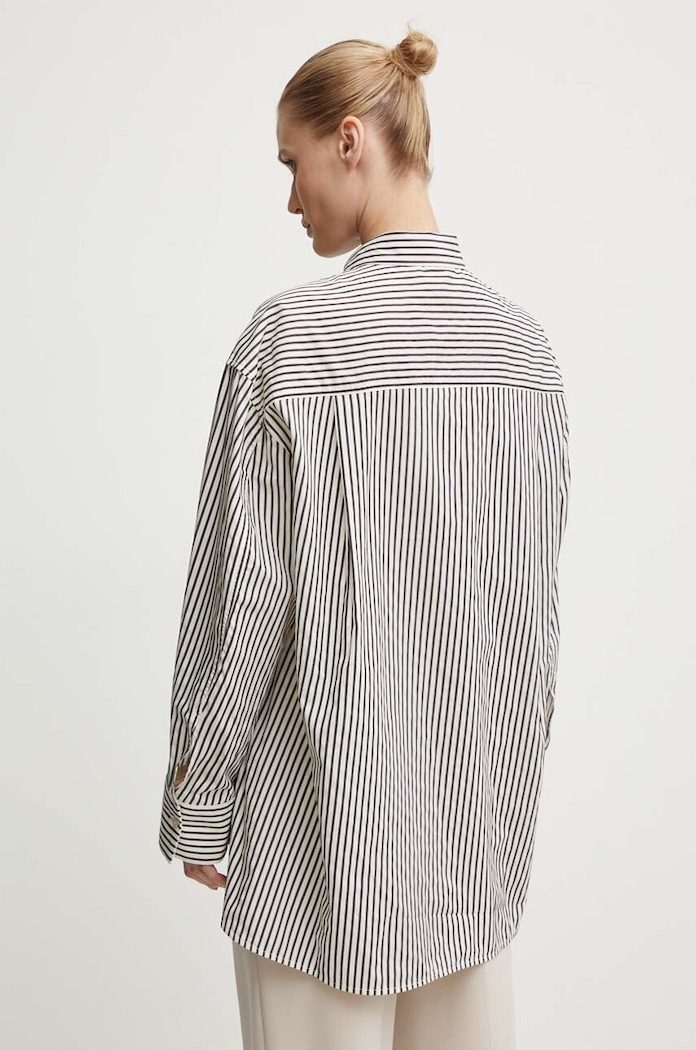 Odzież Day Birger et Mikkelsen koszula Tan - Daily Classic Stripe RD DAY65243312 multicolor
