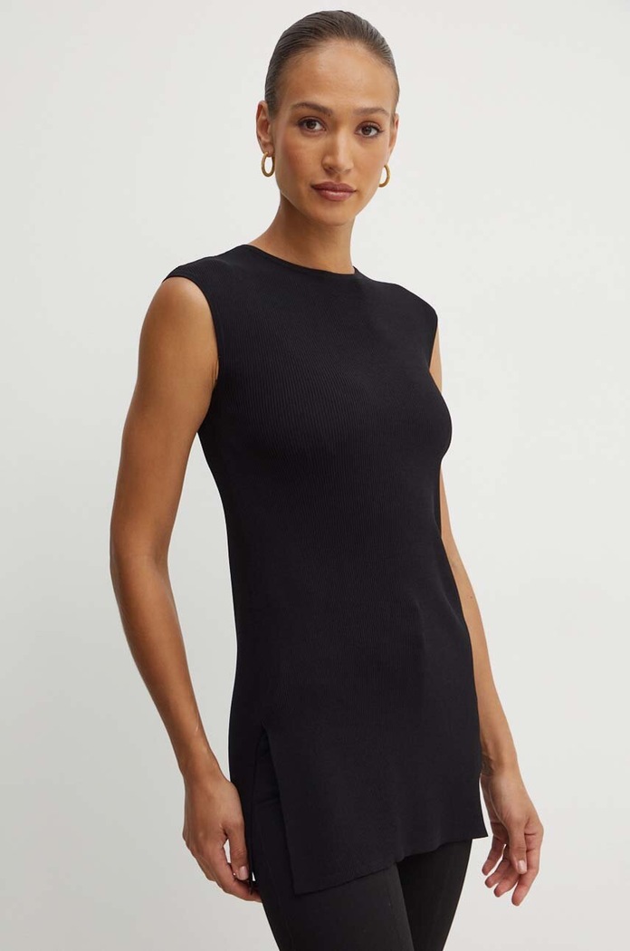 Halenka Max Mara Leisure hladký černá 2426366027600
