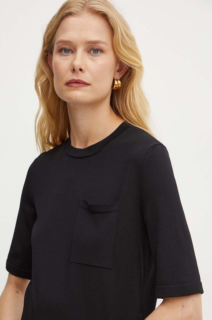 Majica kratkih rukava Max Mara Leisure crna 2426366047600