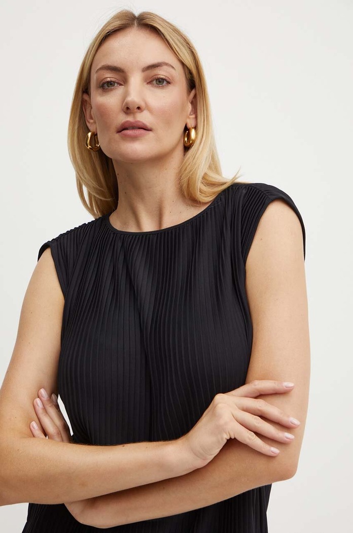 Max Mara Leisure bluzka regular czarny 2426946037600