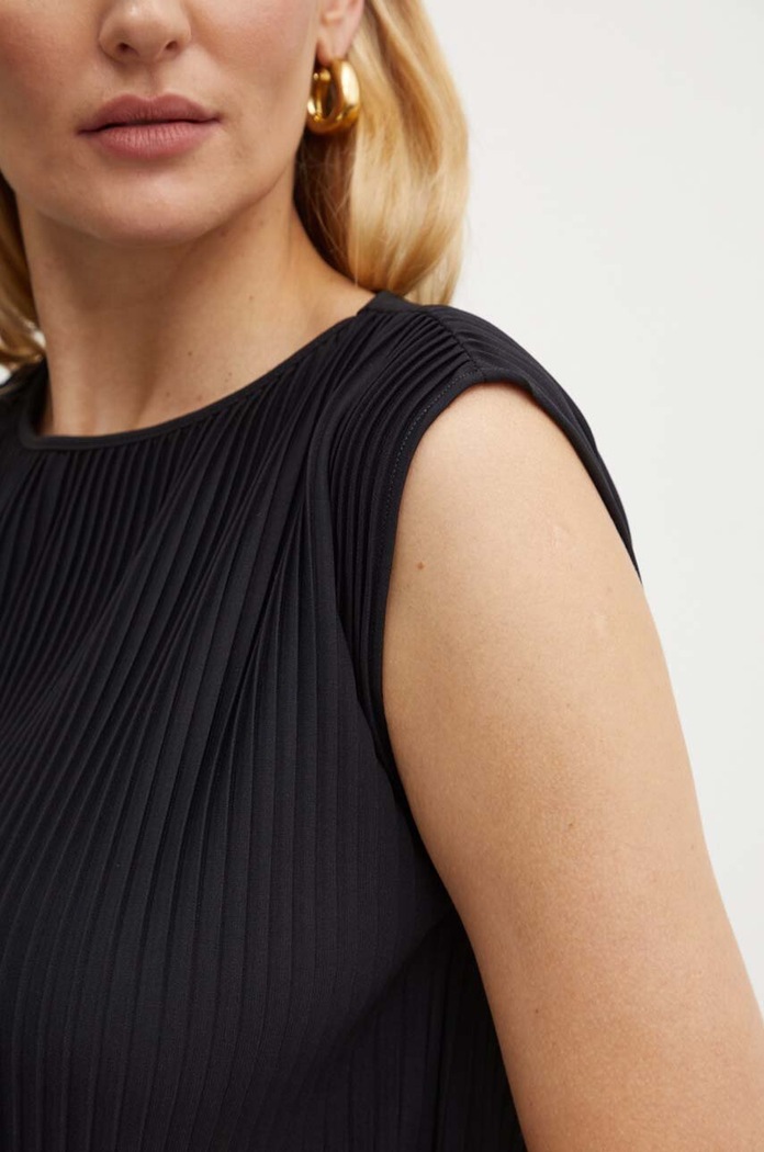Max Mara Leisure bluzka 2426946037600 czarny