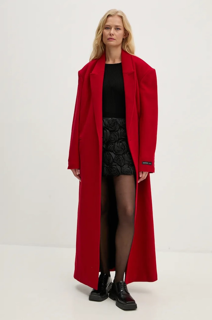 Vlnený sveter Herskind Camb 5312825 čierna AW24