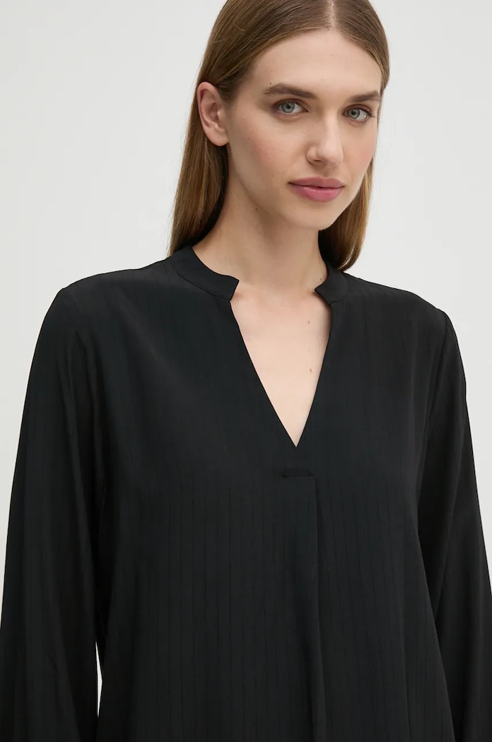United Colors of Benetton bluzka czarny 59WJDQ097