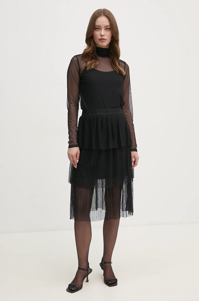 Halenka Dkny P4HH7XSF černá AW24