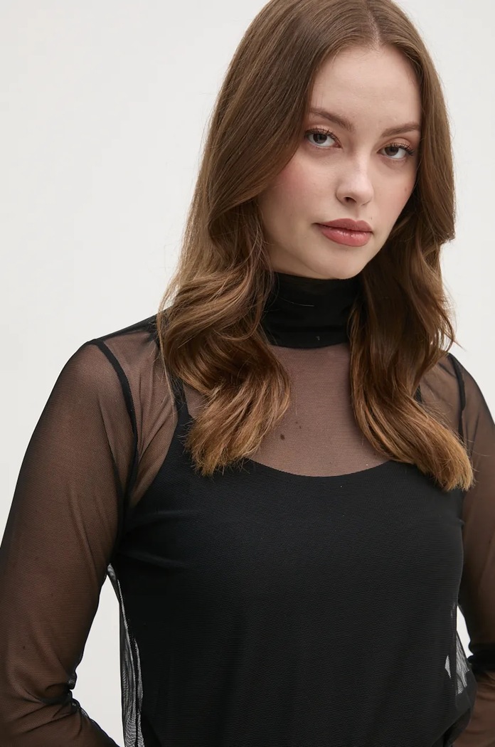 Halenka Dkny černá P4HH7XSF