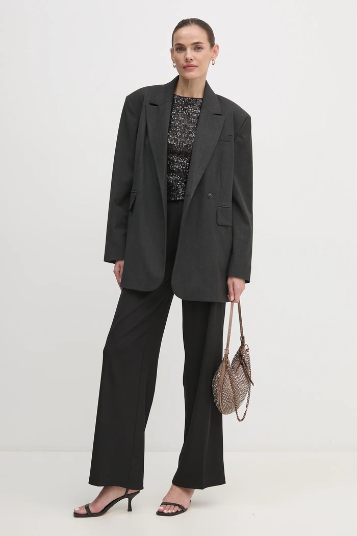 DKNY Longsleeve D2G4A119 negru AW24