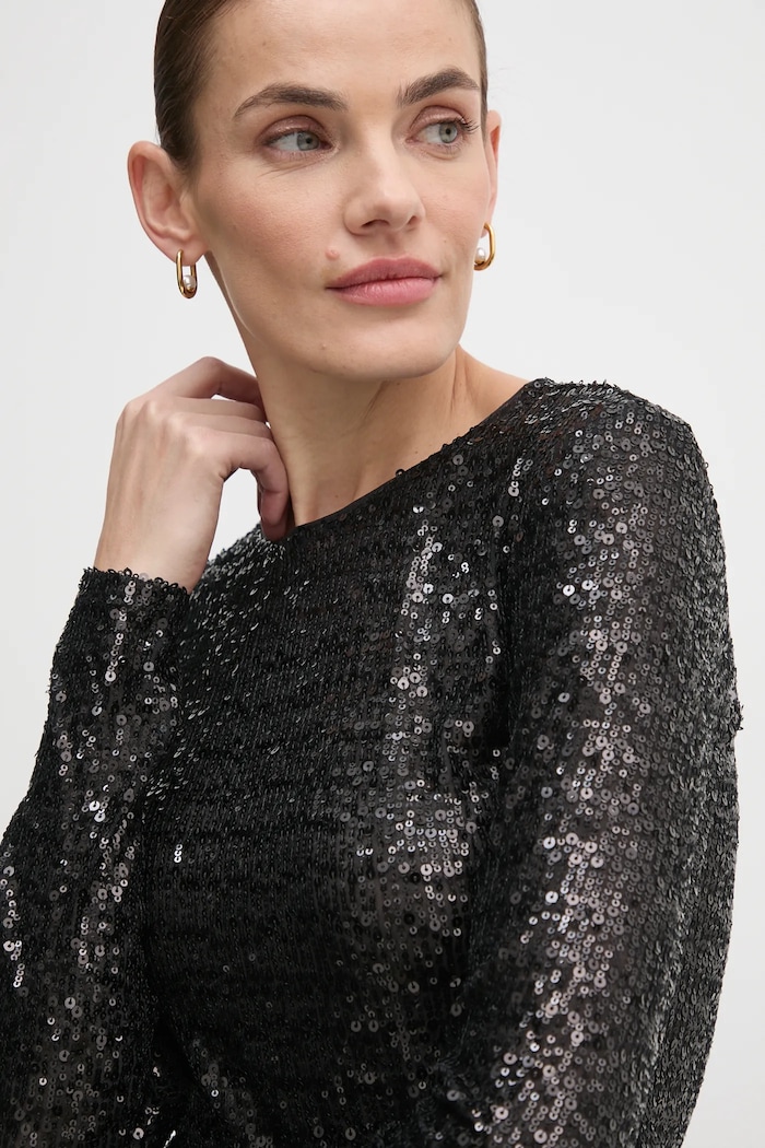 Longsleeve DKNY D2G4A119 negru