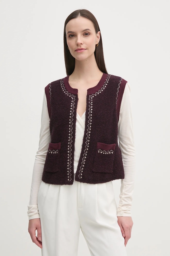 Bluza s dodatkom kašmira. United Colors of Benetton casual bež 3R0KD401J