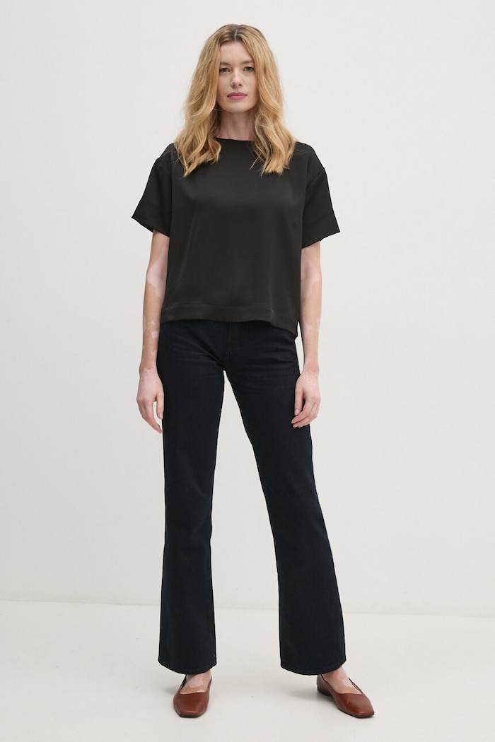 Sisley bluza 5OGYLQ07G negru AW24