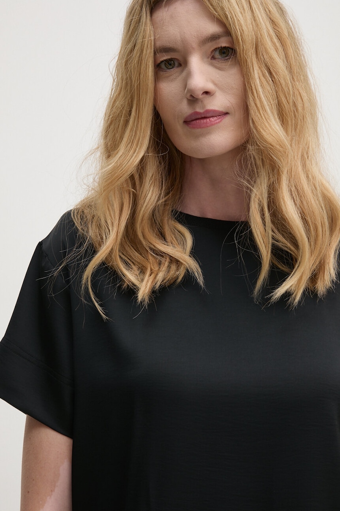 Sisley bluza negru 5OGYLQ07G