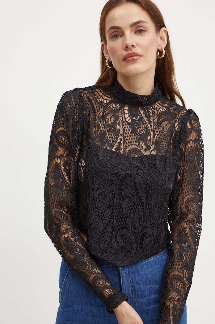 Twinset bluza uni negru 242TP2464