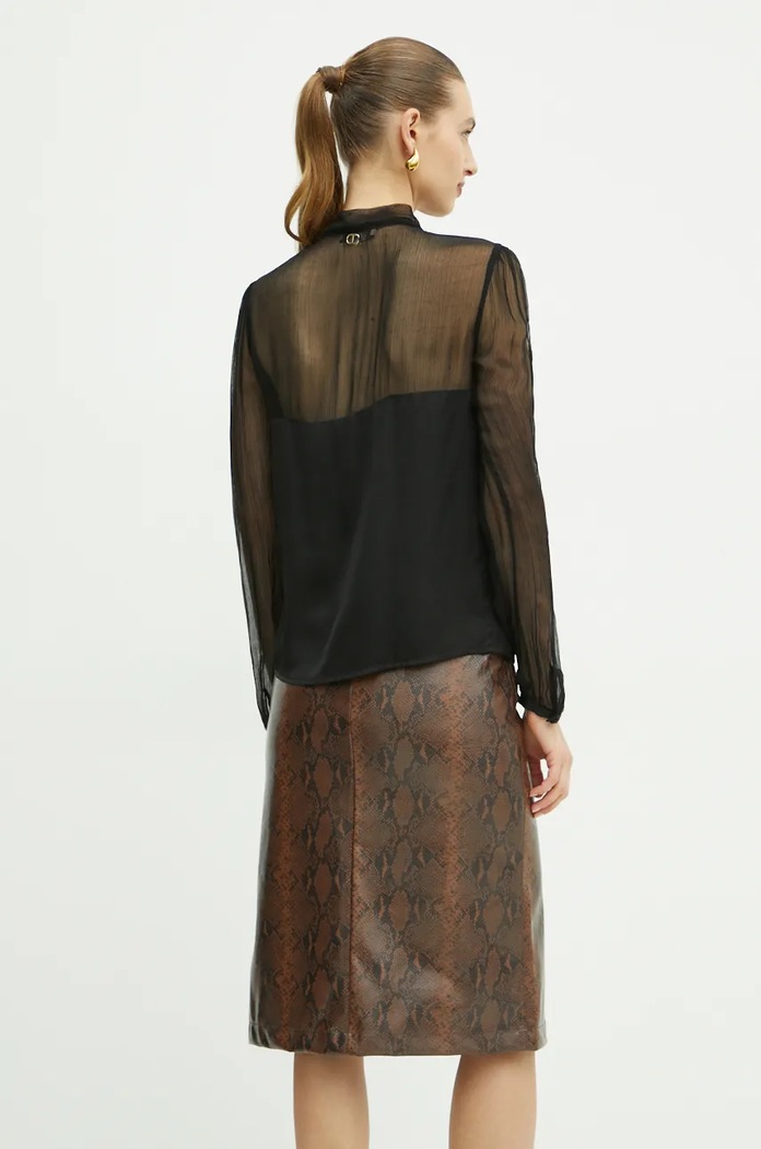 Oblečení Halenka Twinset 242TT2181 černá