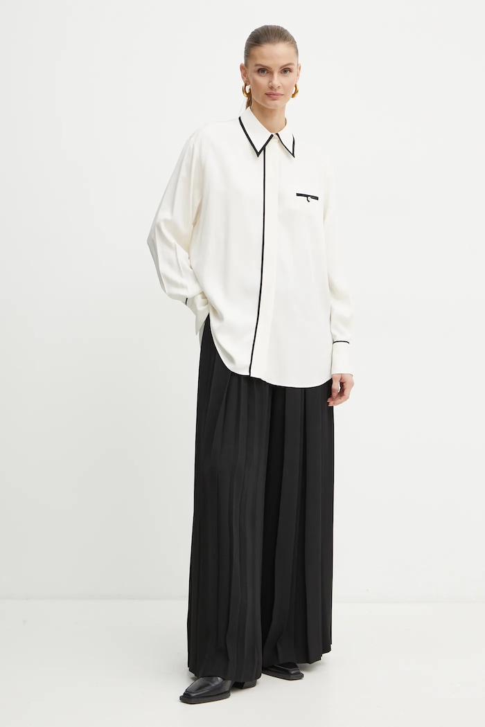Košile BOSS 50523332 béžová AW24