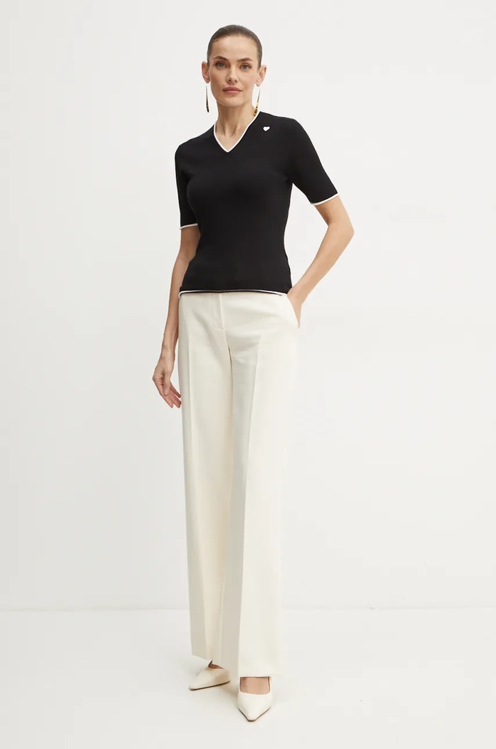 Vlněný svetr MAX&Co. 2426366033200 černá AW24
