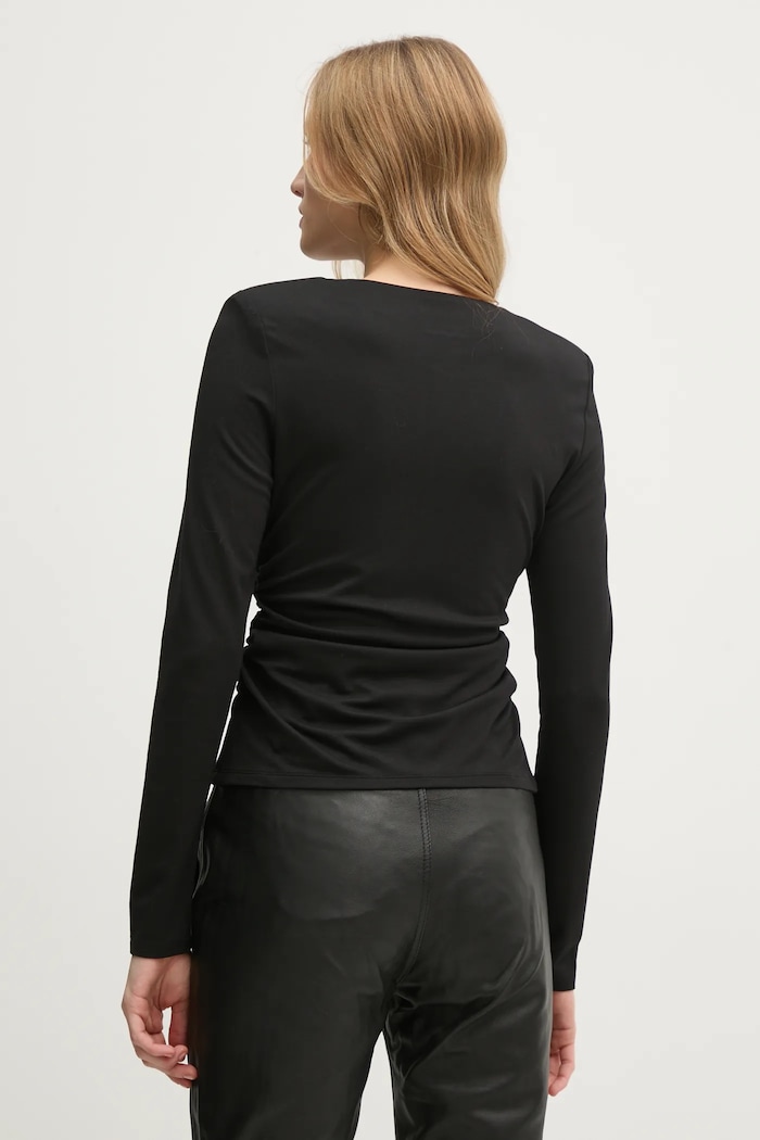 Oblečení Halenka Sisley 5Y0XLQ080 černá