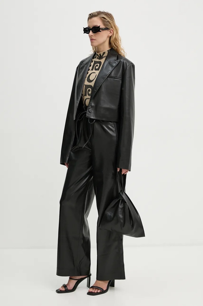 Блуза Nanushka MARAJ NW24PFTP23699 бежов AW24