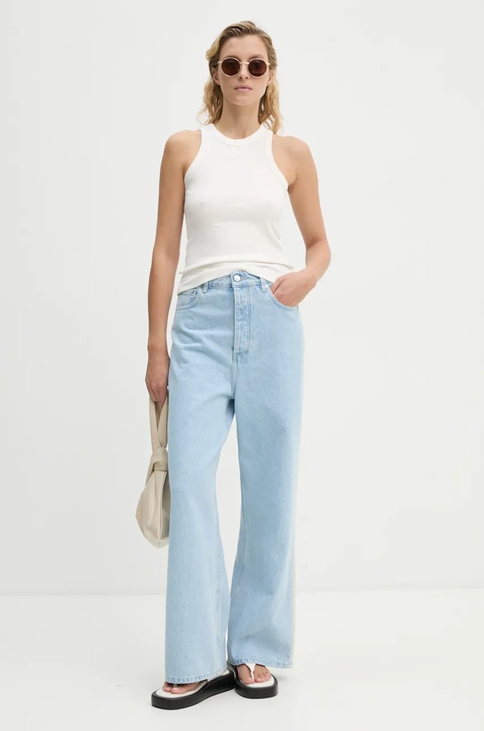 Nanushka Top Nanushka HERVE NW24PFTP2470 bež AW24