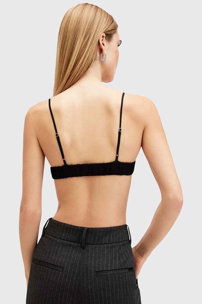 Grudnjak AllSaints ELLA BRALETTE W075PA crna AW25